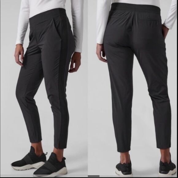 Athleta Pants - Athleta Brooklyn Ankle Pant Black 10